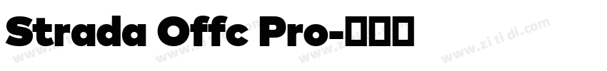 Strada Offc Pro字体转换 Strada Offc Pro字体转换